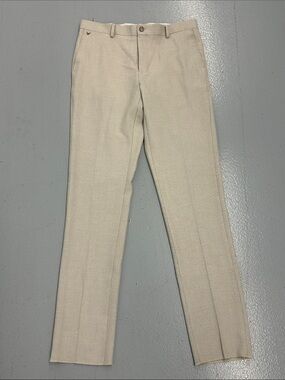 Blackberry Men's Tailored Dress Pants in Light Beige